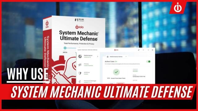 Why use System Mechanic Ultimate Defense?