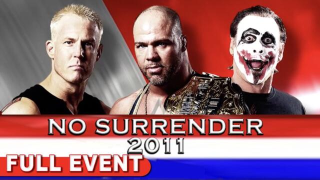 No Surrender 2011 | FULL PPV | Mr. Anderson vs. Kurt Angle vs. Sting For The World Heavyweight Title