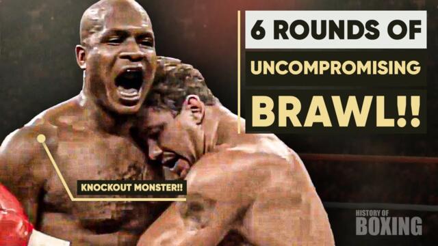 6 Rounds of Uncompromising Fight Between Two Knockout Machines! Don't forget this fight!