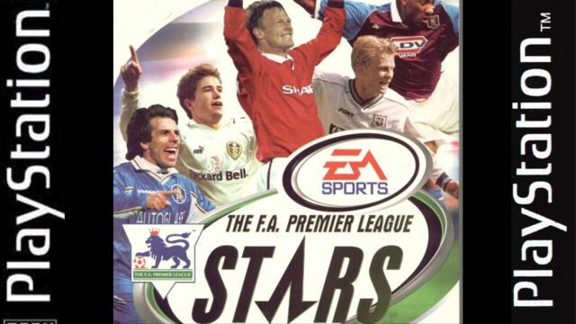 F.A. Premier League STARS - PS1 gameplay . liverpool vs tottenham 1999