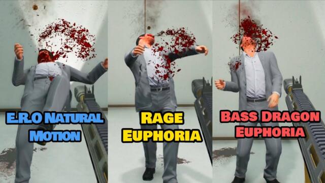 🏆 TOP 3 Euphoria Mods For GTA 5 (Physics Comparison)