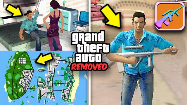 20 Things REMOVED in GTA Vice City (I added it back!)