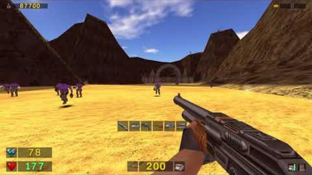 Serious Sam Revolution The Third Encounter: The Beginning - 1 The Forgotten Canyon (Serious)