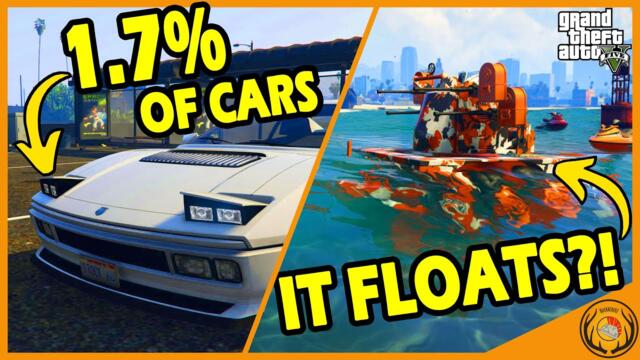 150+ Unique & Useless Vehicle Facts You Didn't Know in GTA 5