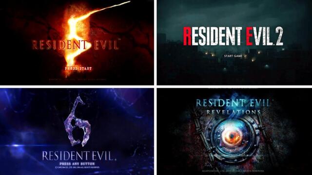 All RESIDENT EVIL Title Voices (1996-2021)