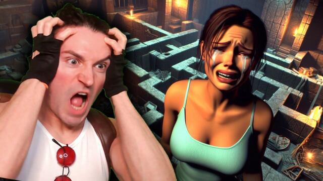 🔴These TOMB RAIDER Levels Are Too HARD | Kursed Croft | Tomb Raider Remastered Hype