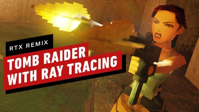 Tomb Raider: RTX Remix Remastered Gameplay (4K 60FPS)