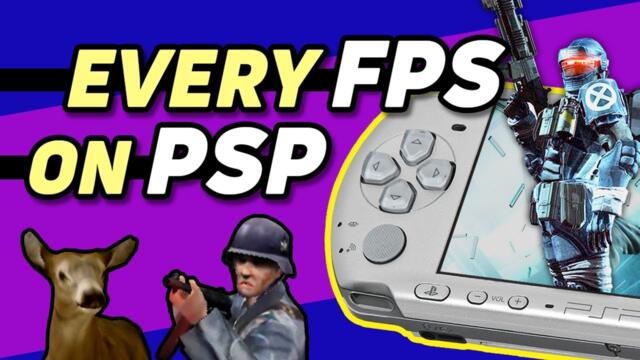 First-Person Shooters on PSP | Trying all 16