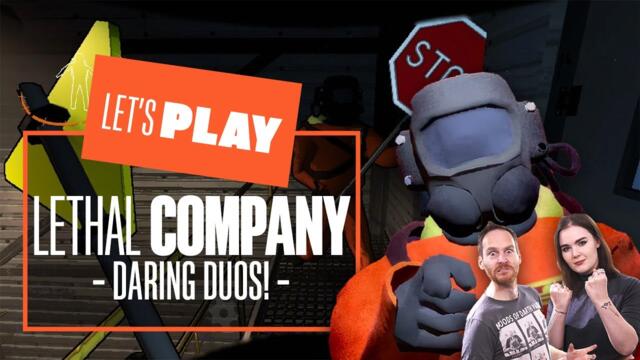 Let's Play LETHAL COMPANY - DARING DUO! LETHAL COMPANY PC CO-OP