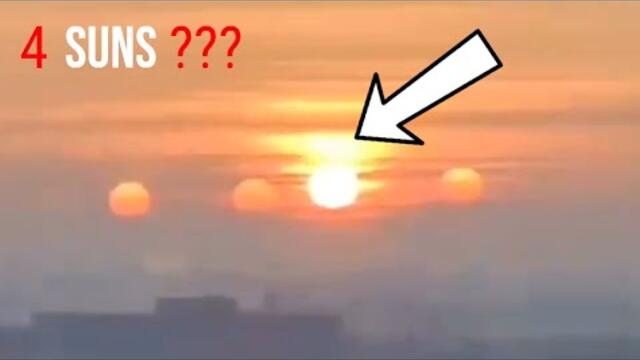 Руснаци заснеха уникални НЛО в България! - Watch now before it's removed! 4 suns were seen in Norway! UFO in England