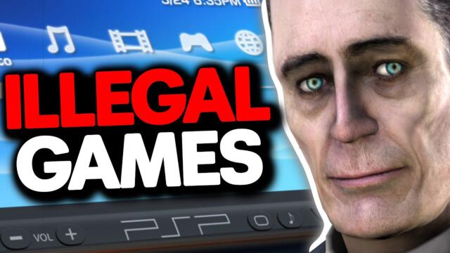 Playing Illegal PSP Games
