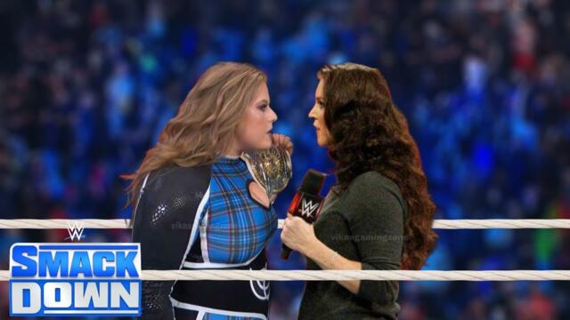 WWE Full Match - Stephanie McMahon Vs. Doudrop : SmackDown Live Full Match