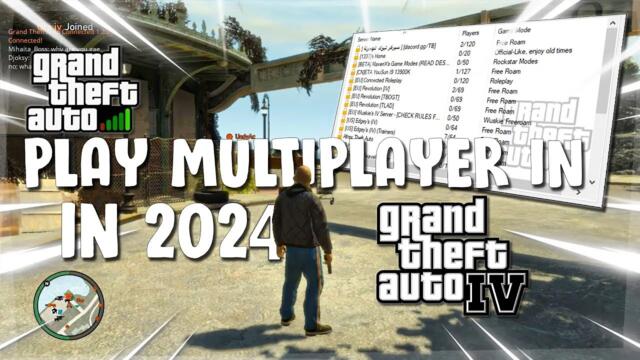 How To Play GTA IV Online Multiplayer On PC! (GTA Connected) [2024] For Free!