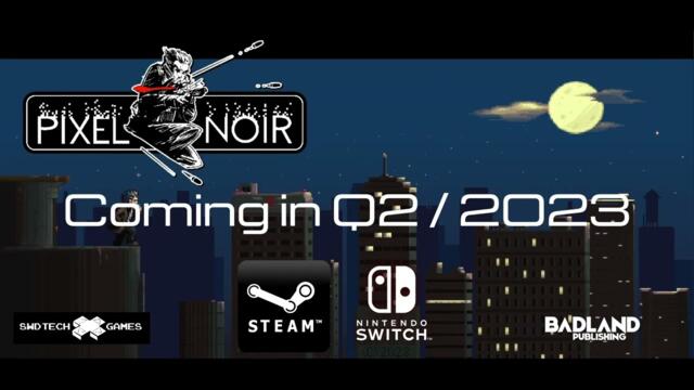 Pixel Noir announce trailer
