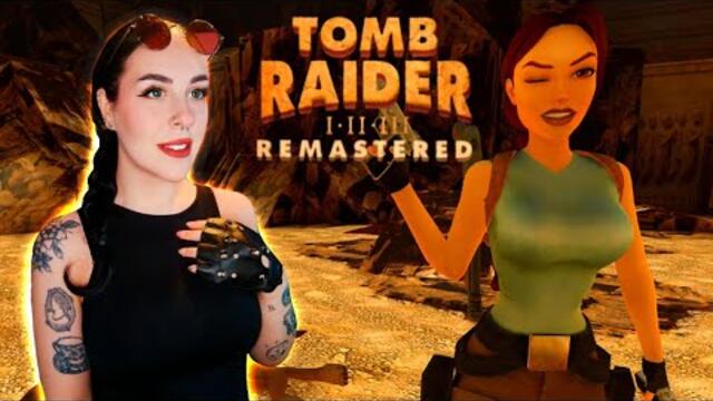 The Scariest game I have EVER played! Tomb Raider I Remastered | Part 2