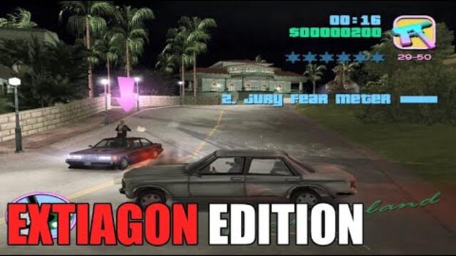 Jury Fury Gameplay || GTA Vice City Extiagon Edition MOD
