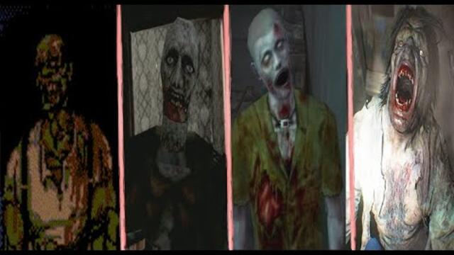 Evolution of Zombies in Resident Evil Games (1996 - 2021)