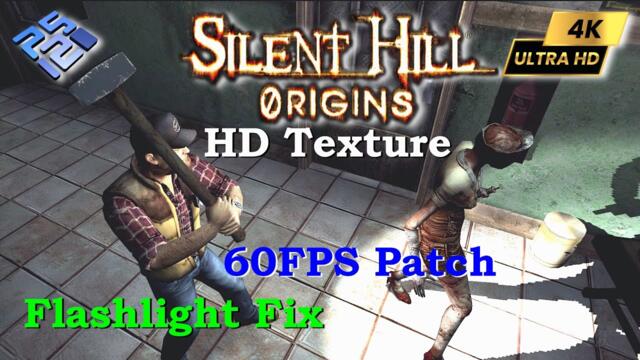 Silent Hill Origins 4K HD Texture & 60FPS Patch | PCSX2 1.7.4141 QT | PS2 PC RTX 4090