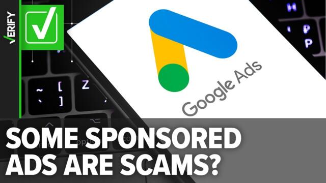 Yes, scammers can use Google search ads to redirect to scam websites