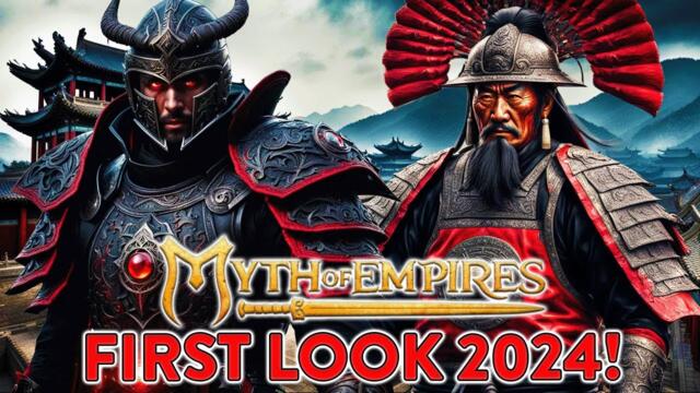Myth of Empires First Look- Is it a better survival game than Ark in 2024?