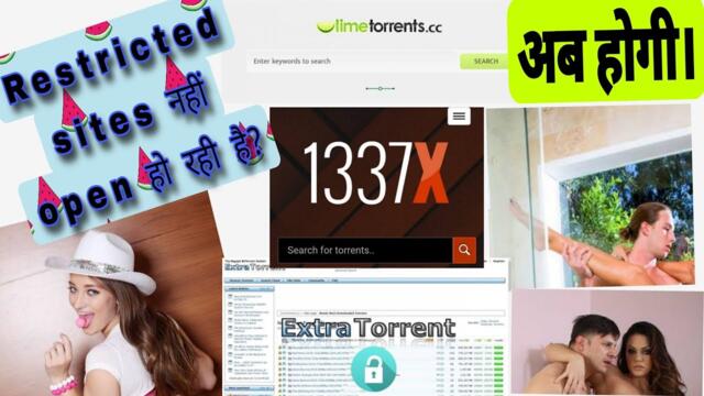 How to open restricted website in India torrent 1337x piratebay ExtraTorrent limetorrent