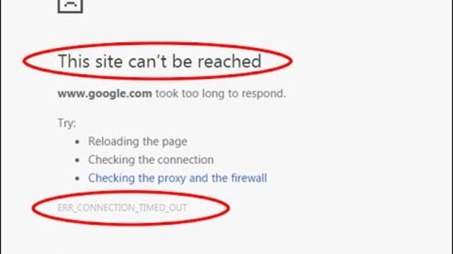 How to fix This site can’t be reached|ERR_CONNECTION_TIMED_OUT in Google chrome