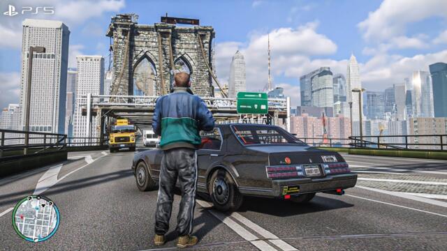 GTA IV — The Definitive Edition™ Unreal Engine 5 PS5 Gameplay Concept made with GTA 5 PC Mods