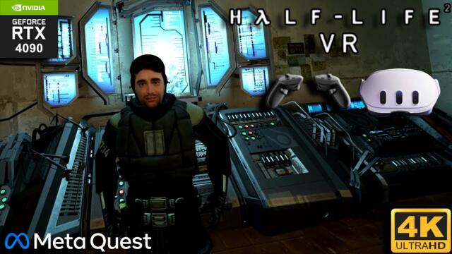 Half Life 2 VR Essentials with the New Unleashed Mod 4K | Meta Quest 3 | RTX 4090 i913900K