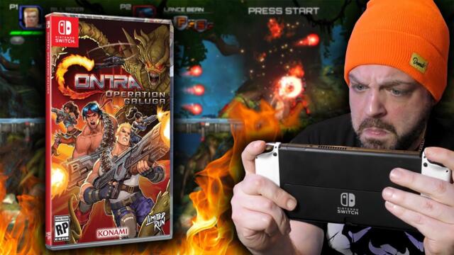 Contra Operation Galuga On Nintendo Switch Is A DISASTER