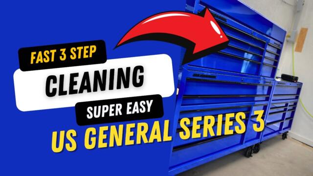 US General Series 3 Toolbox Essential Cleaning Tips & Tricks!!!