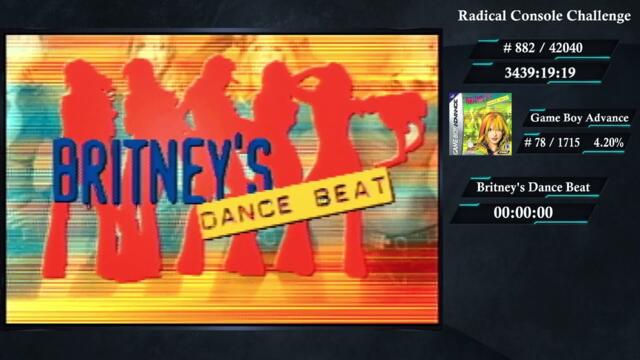 Every Console Game #882 - GBA #78 - Britney's Dance Beat
