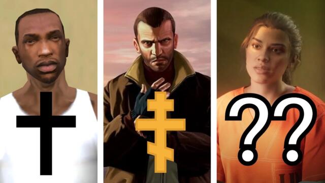 PROTAGONISTS Religions in GTA Games (GTA 6 INCLUDED)