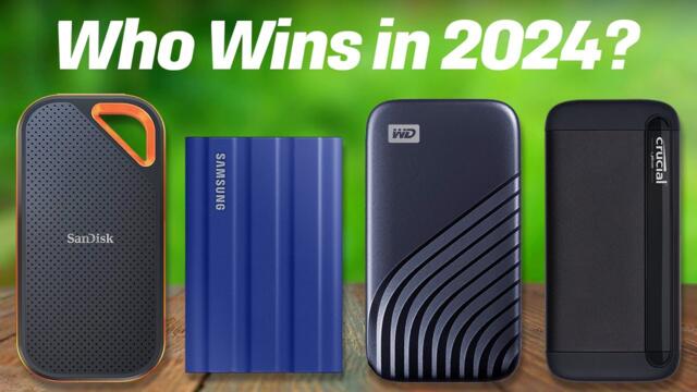 Best External SSDs 2024 [don’t buy one before watching this]