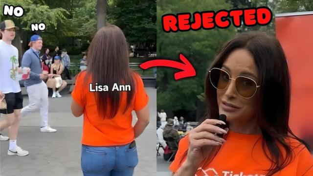Adult Actress Lisa Ann Gets REJECTED By Multiple Men