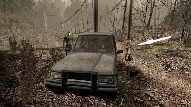 Leon Finally Found Ashley Here And Bring Her Home By Car - Resident Evil 4 Alternate Ending