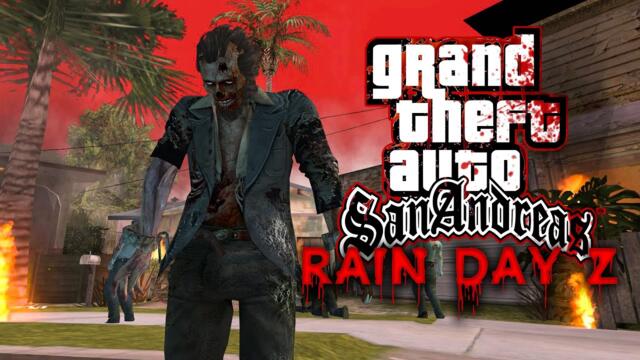 GTA San Andreas Apocalipsis Zombie | RAIN DAY Z | LA PELÍCULA