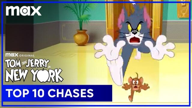Tom & Jerry's Top 10 Chases | Tom & Jerry In New York | Max Family