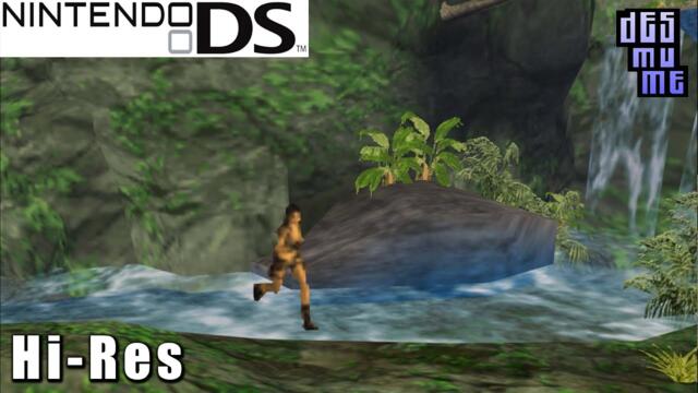Tomb Raider: Legend - Nintendo DS Gameplay High Resolution (DeSmuME)