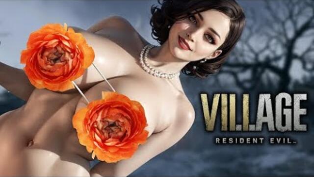 Lady Dimitrescu, Love To Sleep Next To You | Resident Evil 8 Village | Black Nightwear Mod