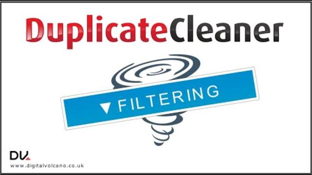 Filtering the Duplicate File list with Duplicate Cleaner Pro 5
