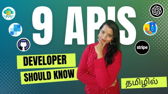 9 APIs Every Developer Must Know | Developer Must Know APIs #developer #apis