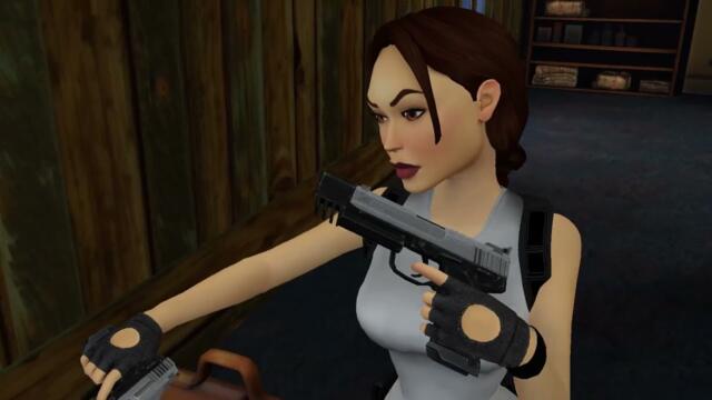 If the first Tomb Raider movie was a game from the 90's (Tomb Raider I-III Remastered Mod Showcase)