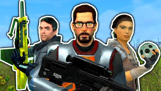 All Cut Weapons of Half-Life 2