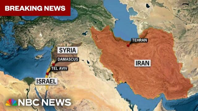Иран нападна Израел! BREAKING: More than 100 Iranian attack drones launched toward Israel | NBC News