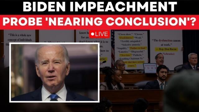 Ще махнат ли Байдън? - Joe Biden News LIVE | Biden Impeachment LIVE | US Congress | Biden Impeachment Hearing | Times Now