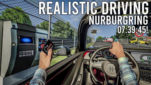 BeamNG, Most Realistic Car Mod, Nordschleife, Realistic Driving, Wheel,Pedal + Shifter Camera, 4K HQ