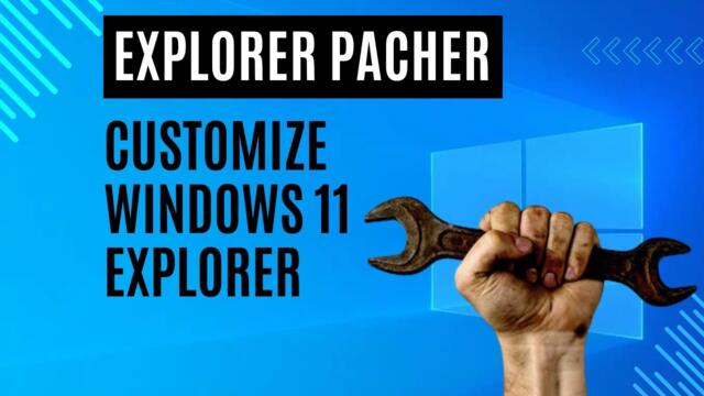 Customize Windows 11 with Explorer Patcher from GitHub