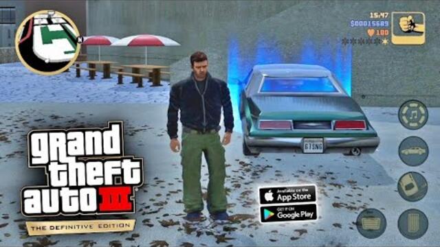 GTA III Definitive Edition Mobile ( Android & iOS ) - MacOS 14 PlayCover 3.0.0 Gameplay Max Graphics