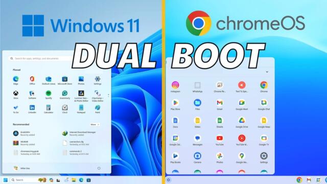 Dual Boot Chrome OS and Windows 10/11 on PC