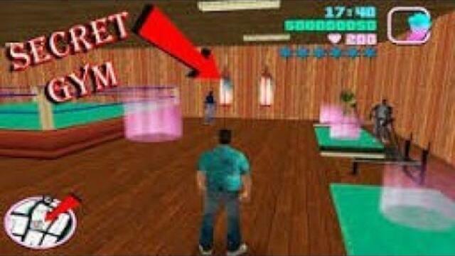 Secret GYM in GTA vice city and here we can workout out mod